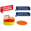 Kit de 24 disques diam 20 cm – avec support