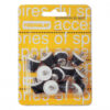 Crampons acier/nylon -8 x 13 mm + 4 x 16 mm – blister de 12