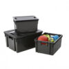 Bac de rangement 50 l avec couvercle