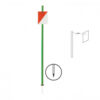 Piquet course orientation-pointe acier