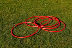 Lot de 5 cerceaux de coordination ronds larges