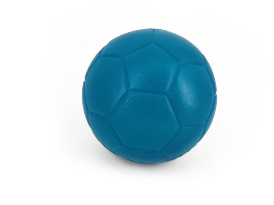 Demi-ballon de football en mousse 15cm