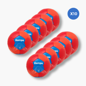 Lot de 10 ballons de handball match Kempa spectrum synergy primo T3