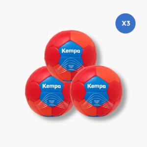 Lot de 3 ballons de handball match Kempa spectrum synergy primo T3