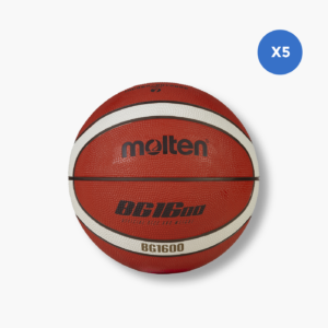 Lot de 5 ballons de basket Molten BG1600 T7
