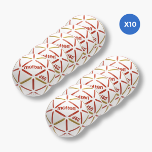 Lot de 10 ballons de handball match Molten D60 T2