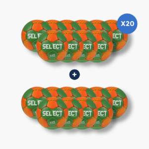 Lot de 20 ballons de handball match Select force DB v24 T3