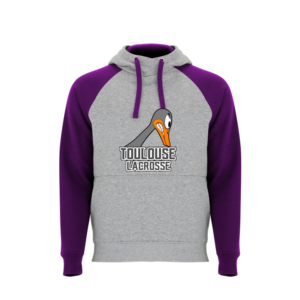 Sweat à capuche Badet Toulouse Lacrosse