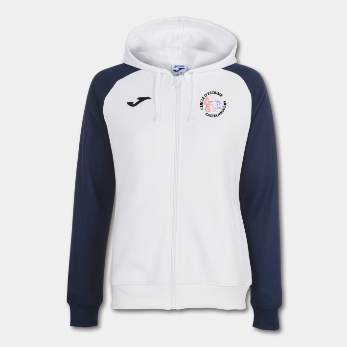 Veste capuche femme Handisport Cercle d&rsquo;escrime Castelnaudary