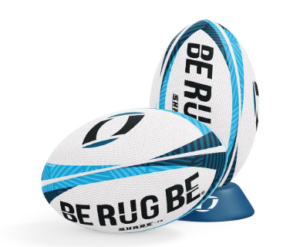 Ballon de rugby Compétition Shark BeRugbe T5